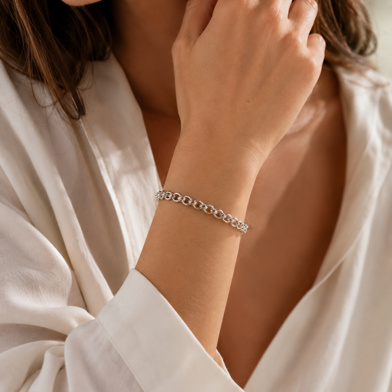 Lien™ | Bracciale Argento 925